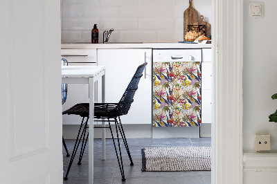 Deco magnetique pour lave vaisselle Jungle sombre