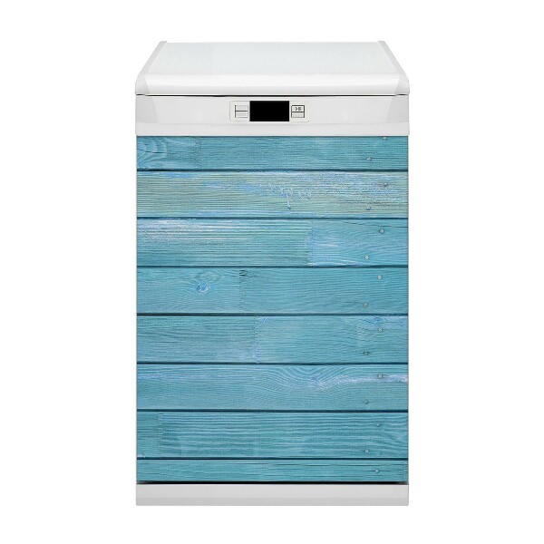 Magnet pour lave vaisselle Planches bleues