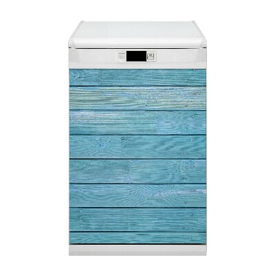 Magnet pour lave vaisselle Planches bleues