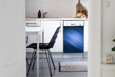 Magnet pour lave vaisselle Abstraction bleue