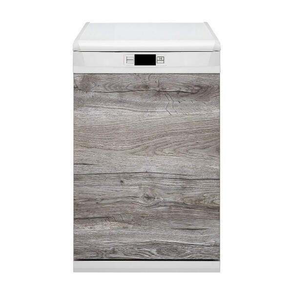 Aimant de couvercle de lave-vaisselle Bois gris