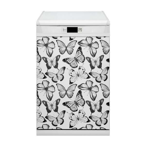 Magnet pour lave vaisselle Papillon