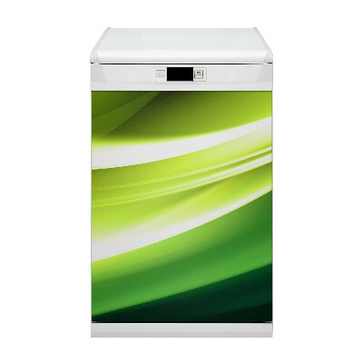 Aimant décoratif pour lave-vaisselle Texture verte
