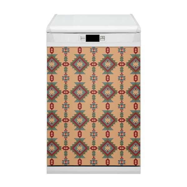 Aimant de couvercle de lave-vaisselle Motifs indiens