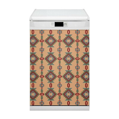 Aimant de couvercle de lave-vaisselle Motifs indiens