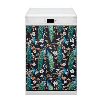 Magnet pour lave vaisselle Paon