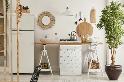 Deco magnetique pour lave vaisselle Cactus