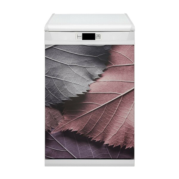 Aimant décoratif pour lave-vaisselle Feuilles colorées