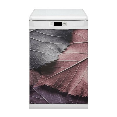 Aimant décoratif pour lave-vaisselle Feuilles colorées