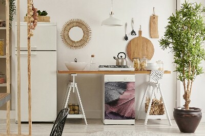 Aimant décoratif pour lave-vaisselle Feuilles colorées