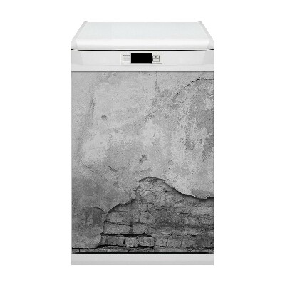Aimant décoratif pour lave-vaisselle Vieux mur