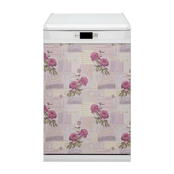 Aimant décoratif pour lave-vaisselle Papier et péon