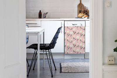 Aimant décoratif pour lave-vaisselle Fleurs délicates