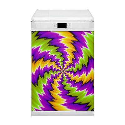 Magnet pour lave vaisselle Vortex abstraction