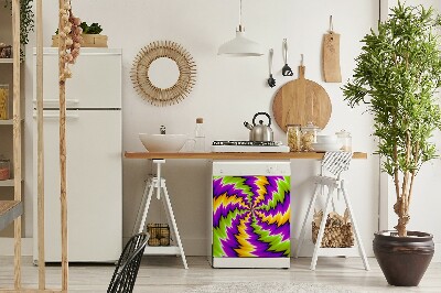 Magnet pour lave vaisselle Vortex abstraction