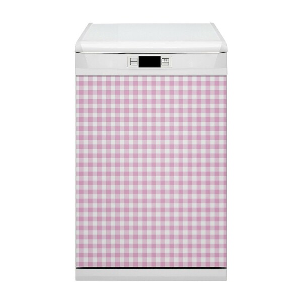 Deco magnetique pour lave vaisselle Calandre rose