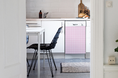 Deco magnetique pour lave vaisselle Calandre rose