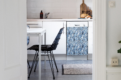 Aimant décoratif pour lave-vaisselle Feuilles tropicales