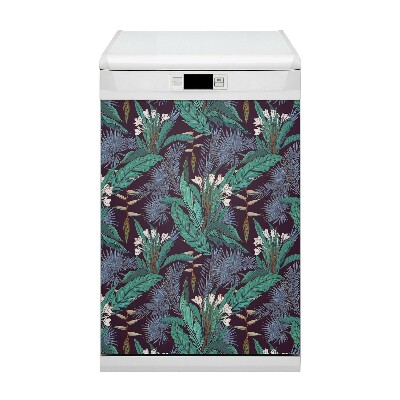 Magnet pour lave vaisselle Jungle tropicale