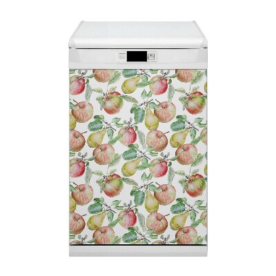 Aimant décoratif pour lave-vaisselle Pommes et poires