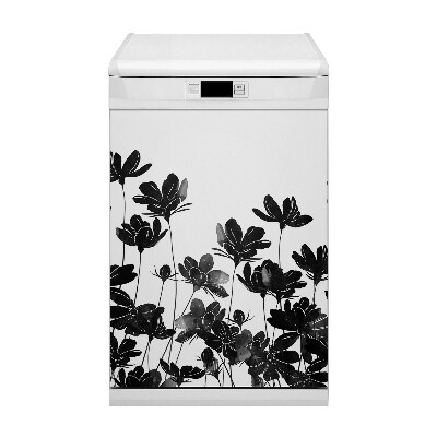 Aimant décoratif pour lave-vaisselle Prairie noire