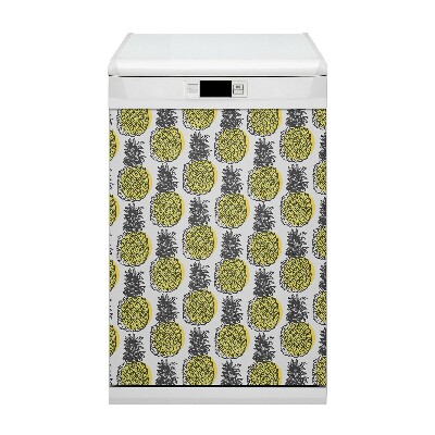 Aimant de couvercle de lave-vaisselle Motif d'ananas