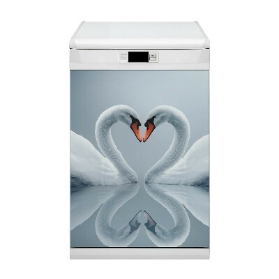 Deco magnetique pour lave vaisselle Cygnes