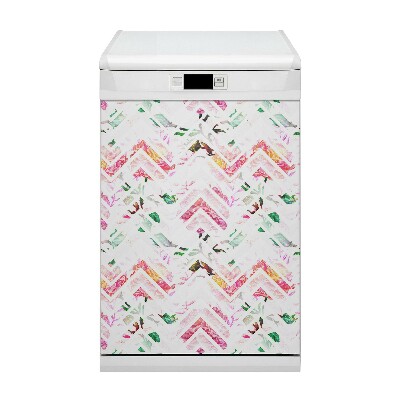 Magnet pour lave vaisselle Cordonnier floral