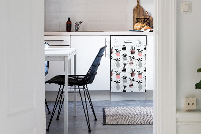 Magnet pour lave vaisselle Pots à points