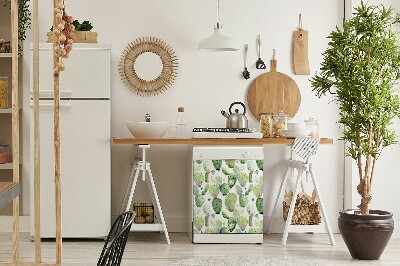 Aimant décoratif pour lave-vaisselle Cactus tropiques