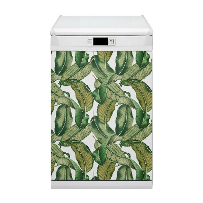 Aimant de couvercle de lave-vaisselle Feuilles botaniques
