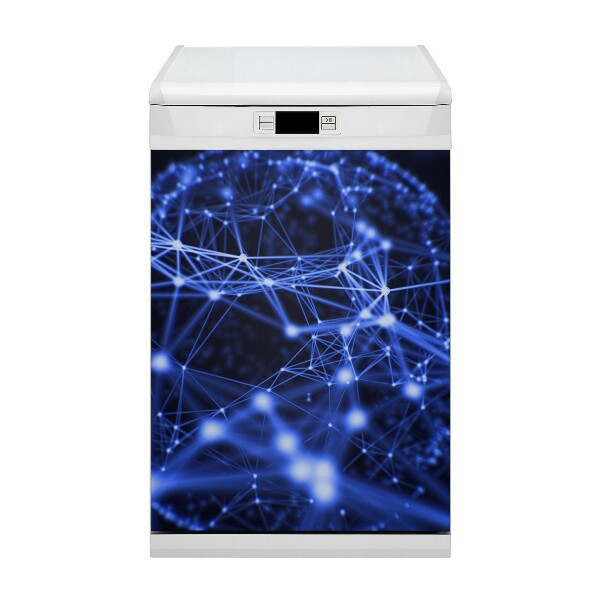 Aimant décoratif pour lave-vaisselle Abstraction