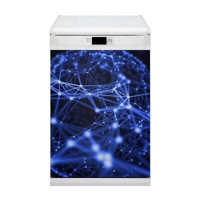 Aimant décoratif pour lave-vaisselle Abstraction