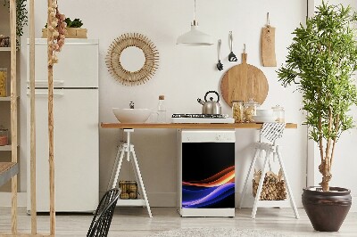 Aimant décoratif pour lave-vaisselle Des rayons