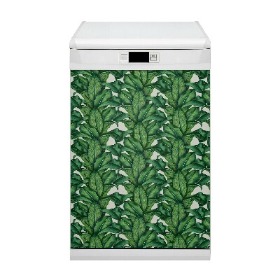 Deco magnetique pour lave vaisselle Feuilles botaniques