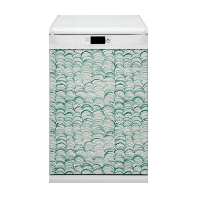 Deco magnetique pour lave vaisselle Des écailles de poisson