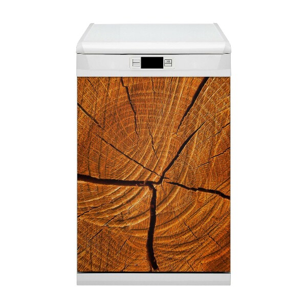 Deco magnetique pour lave vaisselle Tronc d'arbre