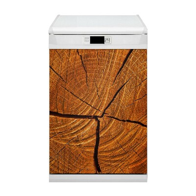 Deco magnetique pour lave vaisselle Tronc d'arbre