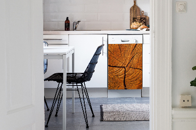 Deco magnetique pour lave vaisselle Tronc d'arbre