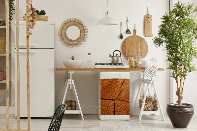 Deco magnetique pour lave vaisselle Tronc d'arbre
