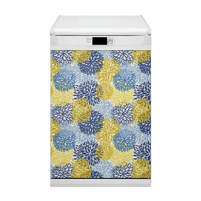 Aimant décoratif pour lave-vaisselle Fleur de chrysanthemum