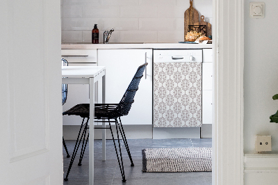 Deco magnetique pour lave vaisselle Damassé
