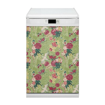 Deco magnetique pour lave vaisselle la faune et la flore