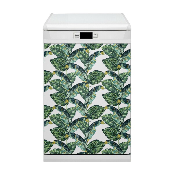 Magnet pour lave vaisselle Feuilles exotiques