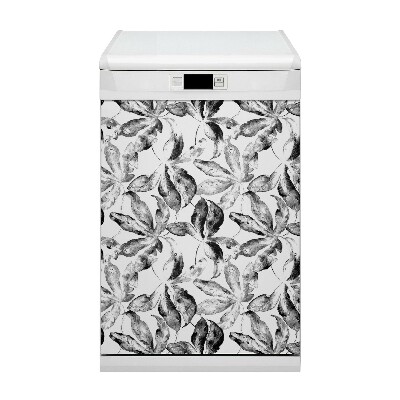 Magnet pour lave vaisselle Feuilles peintes