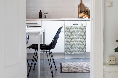 Aimant décoratif pour lave-vaisselle Motif semi-cercle
