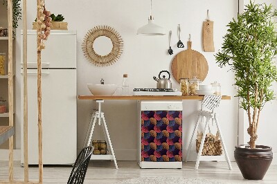 Deco magnetique pour lave vaisselle Motif coloré
