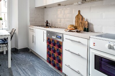 Deco magnetique pour lave vaisselle Motif coloré
