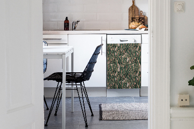 Aimant décoratif pour lave-vaisselle Arbustes