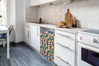 Aimant décoratif pour lave-vaisselle Schéma géométrique